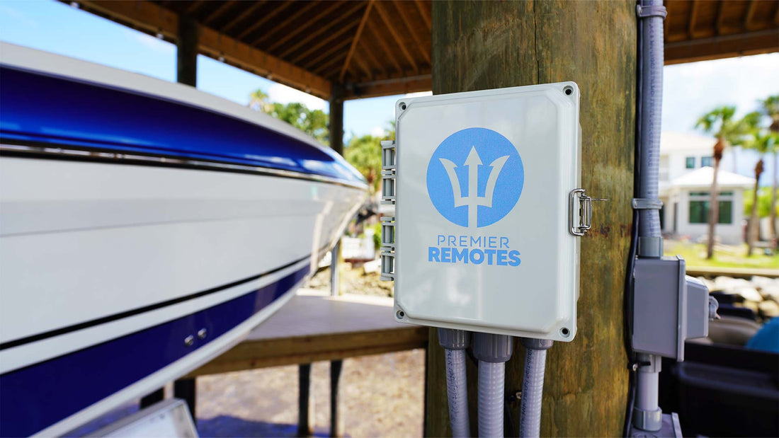 Remote Control Boat Lifts by iPhone | Premier Remotes™